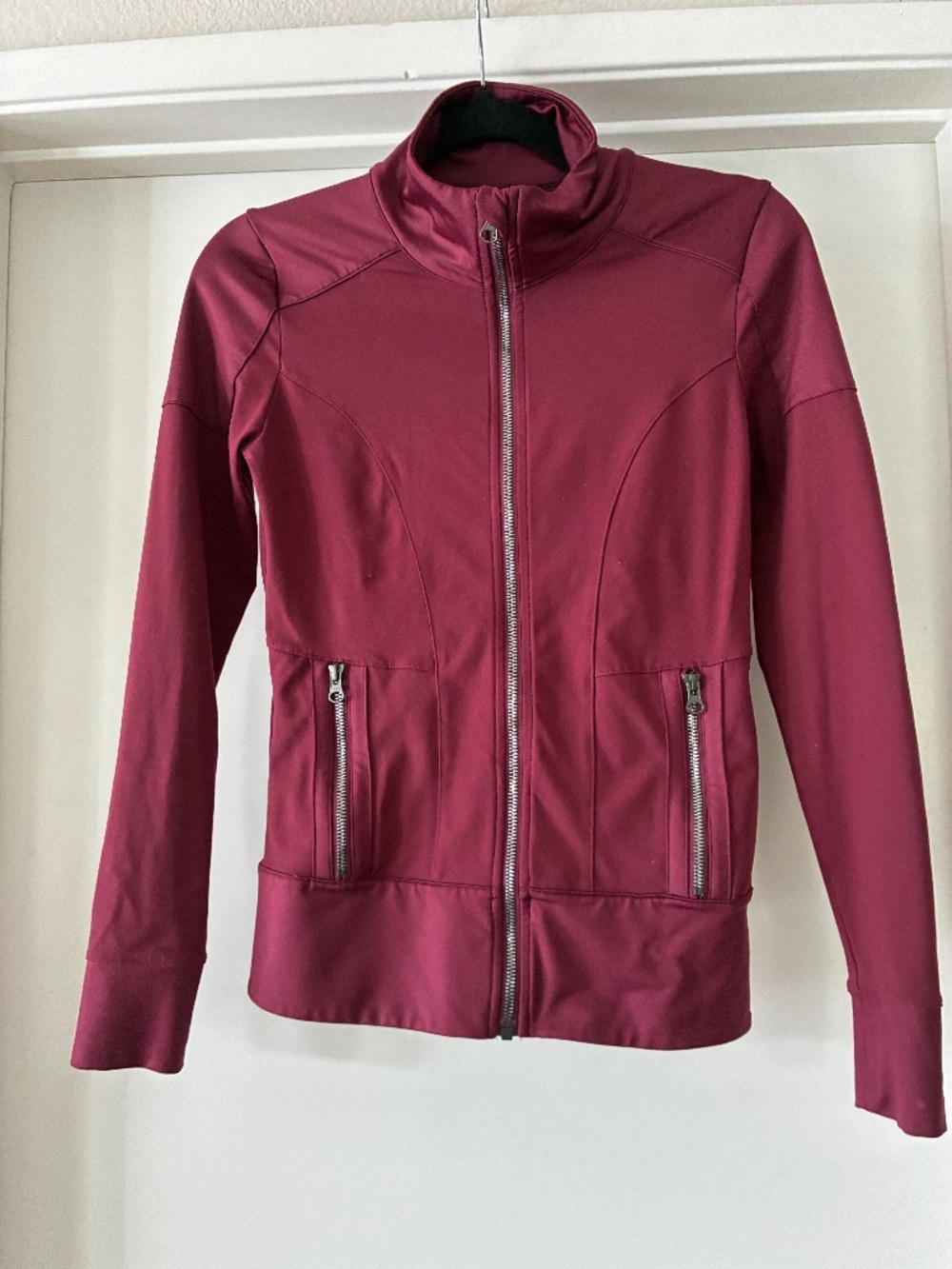 ALO Burgundy Jacket